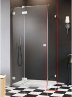 Radaway Essenza Pro S1 oldalfal 120x200 cm átlátszó üveg, Es